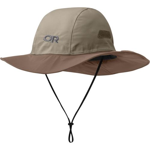 Outdoor Research Seattle Sombrero Rain Hat - Khaki/Java