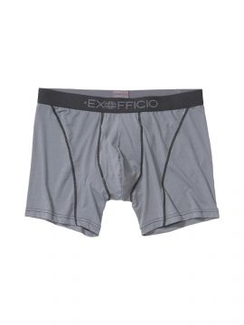ExOfficio Men's Give-n-Go Sport Mesh 2.0 Boxer Brief 9, Steel Onyx/Black,  Large : : Fashion