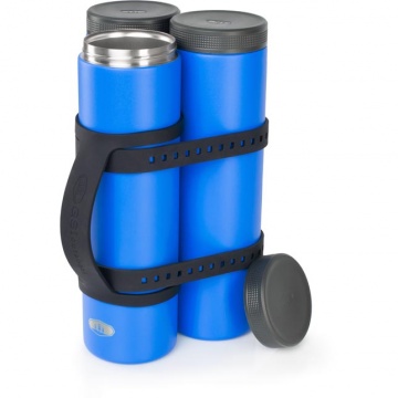 GSI Outdoors 2 Can Cooler Stack - Blue Aster