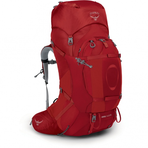 Osprey Ariel Plus 60 Backpack Women s Carnelian Red