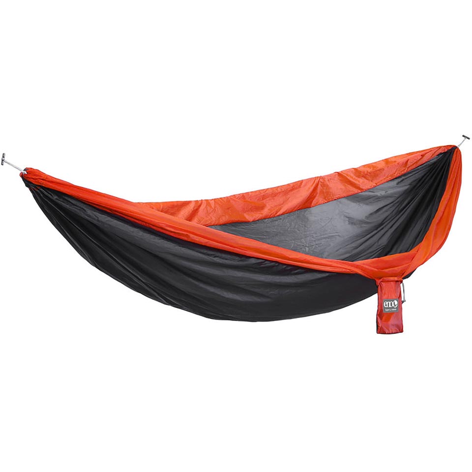 Eagles Nest Outfitters SuperSub Hammock - Charcoal/Orange