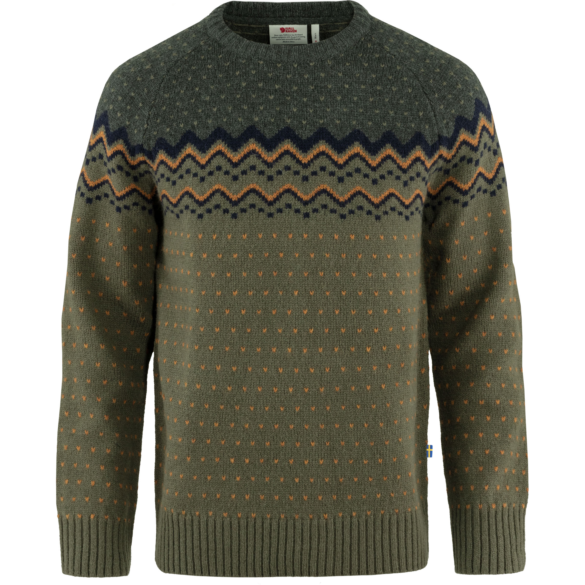 Men's Ovik Knit Sweater-Medium Laurel/Forest