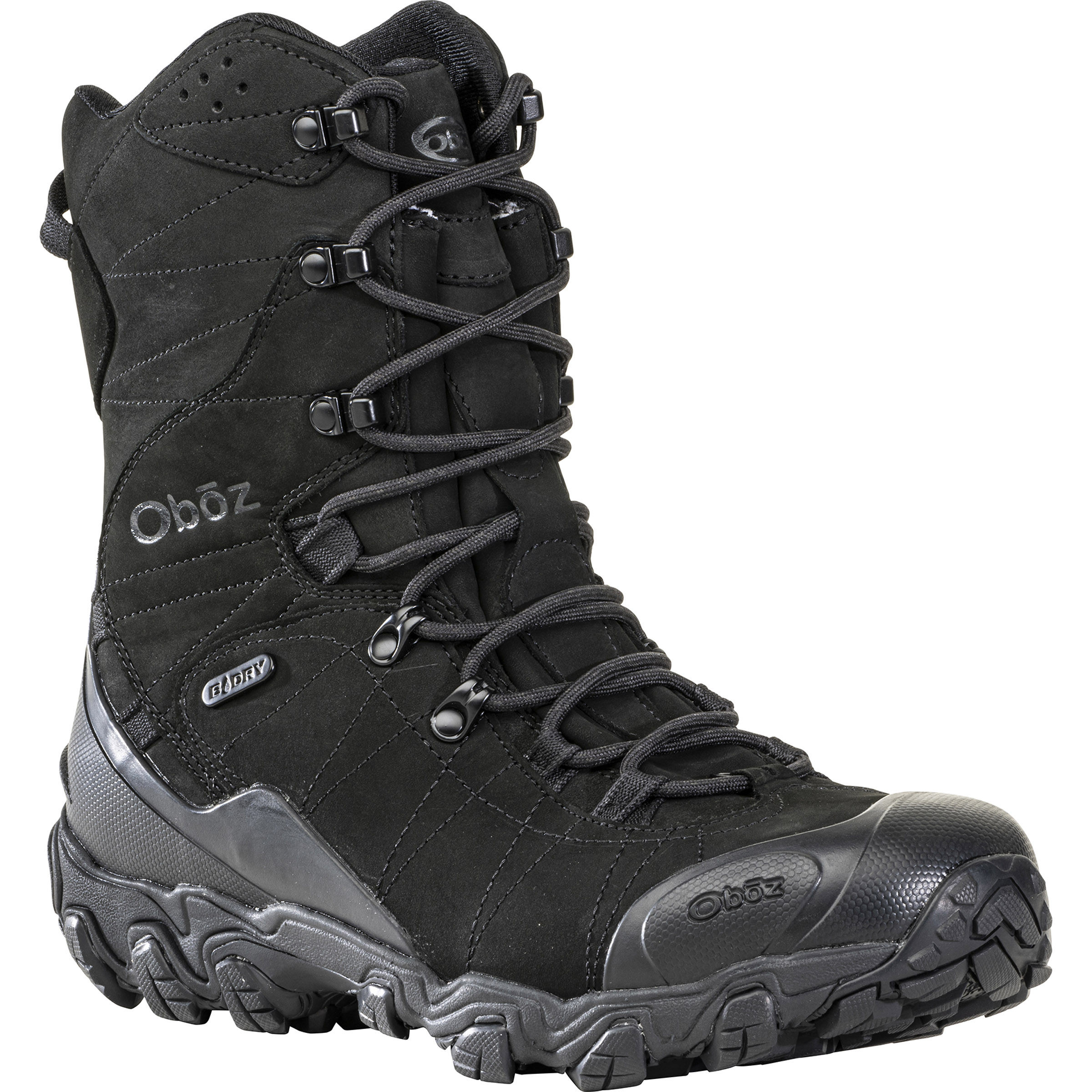 Oboz Men s Bridger 10 Insulated B Dry Black Sea 10