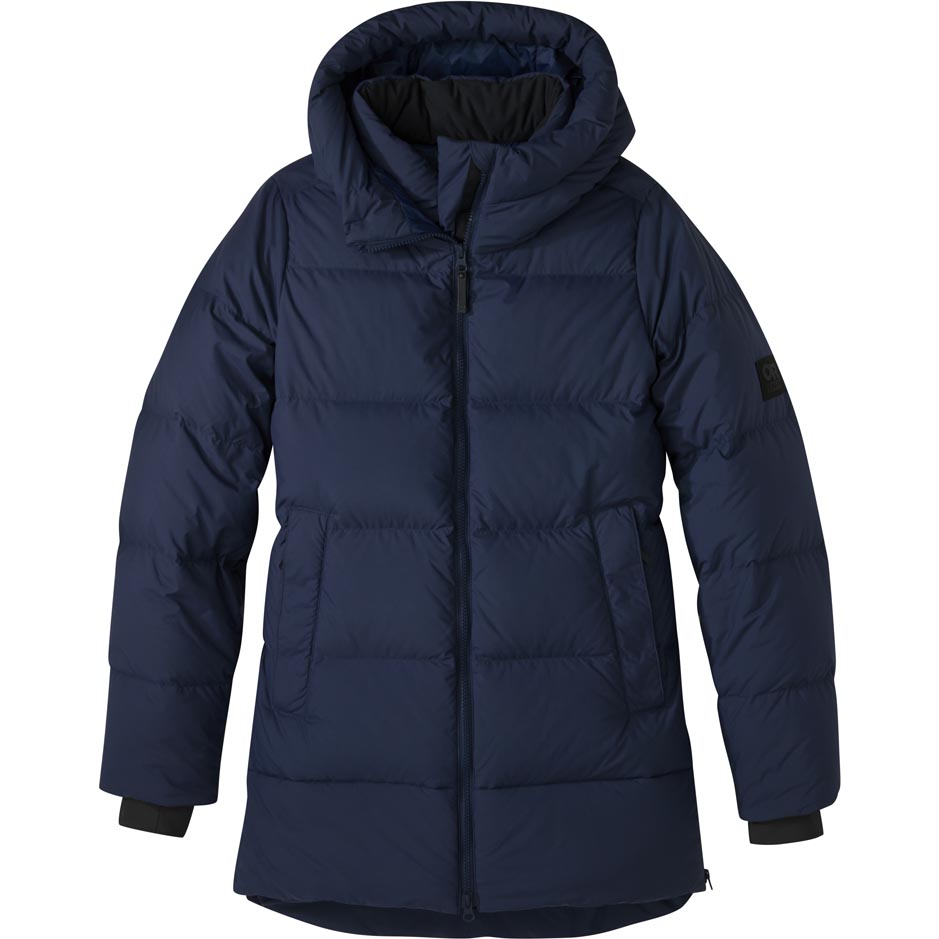 Outdoor Research Women s Coze Down Coat Medium Naval Blue