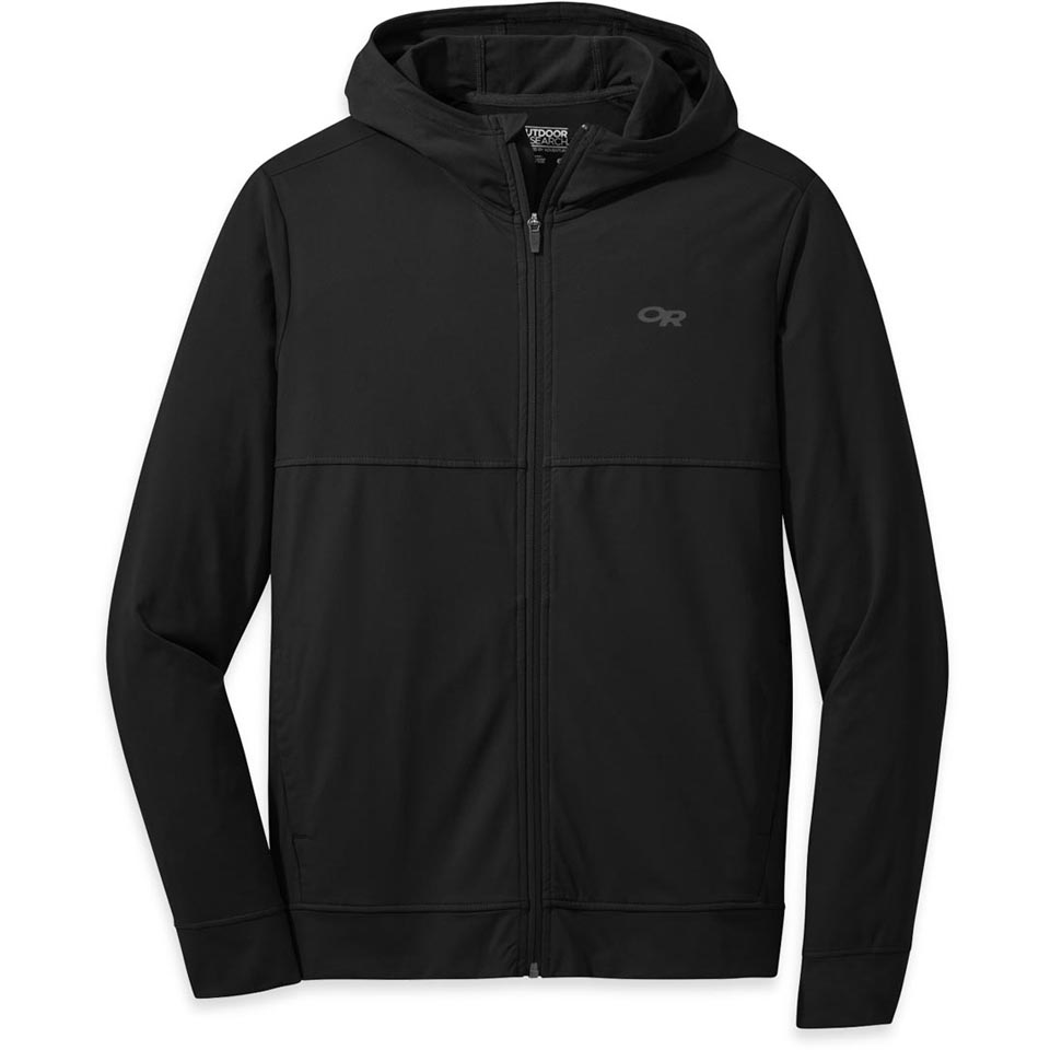 Outdoor Research Men's Vigor Full Zip Hoodie Black