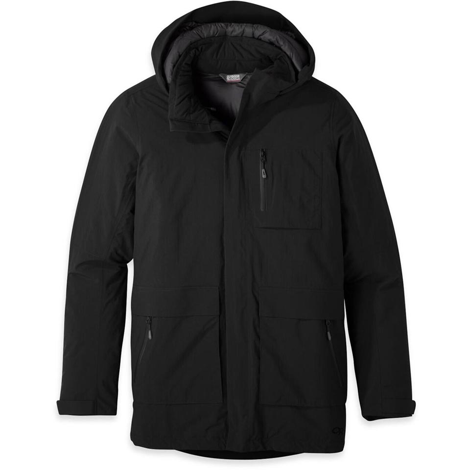 Men s Prologue Dorval Parka Large Black