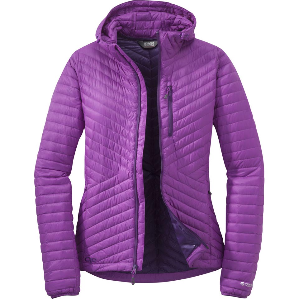 Verismo hooded shop down jacket