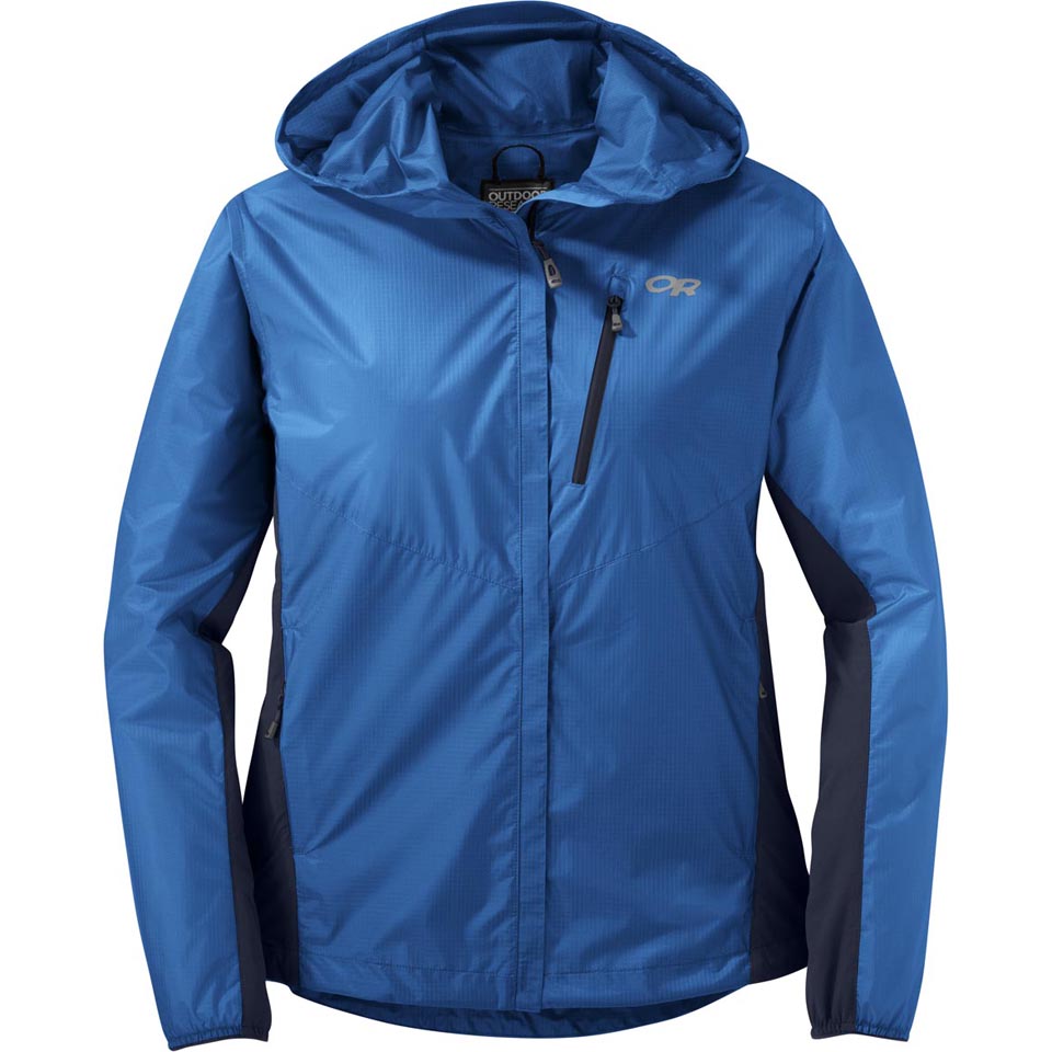 Women s Helium Hybrid Hooded Jacket Large Lapis Naval Blue