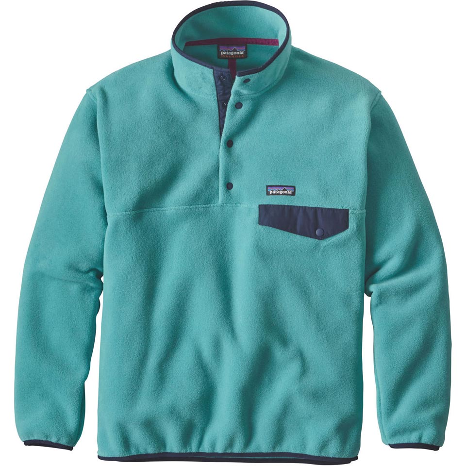 Patagonia Men’s Synchilla Snap-T Fleece Pullover Size X-SMALL Aztec Red/Blue