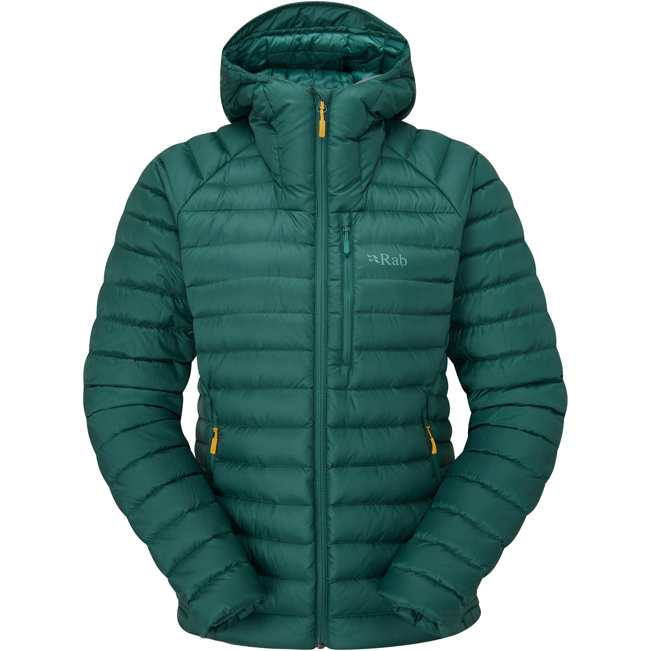 RAB Women s Microlight Alpine Jacket Small Green Slate