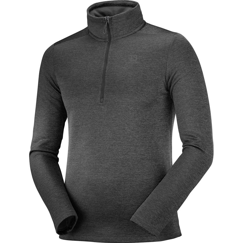 Salomon Essential Lightwarm Half-Zip Fleece Jacket - Men's