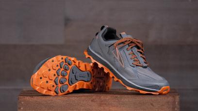 altra lone peak 4.5 grey orange