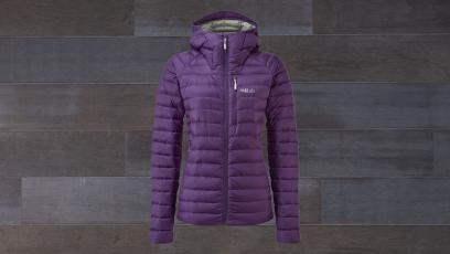 rab microlight alpine jacket womens blackcurrant